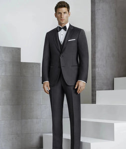"Steel Grey Tuxedo" - Kalypso Couture