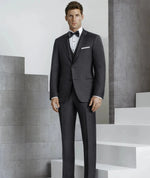 Load image into Gallery viewer, &quot;Steel Grey Tuxedo&quot; - Kalypso Couture
