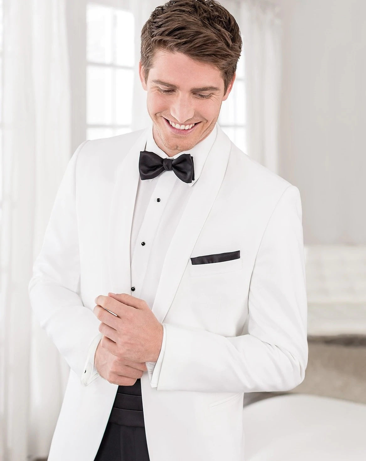 "White/Black Tuxedo II" - Kalypso Couture