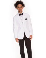 Load image into Gallery viewer, &quot;White/Black Tuxedo II&quot; - Kalypso Couture
